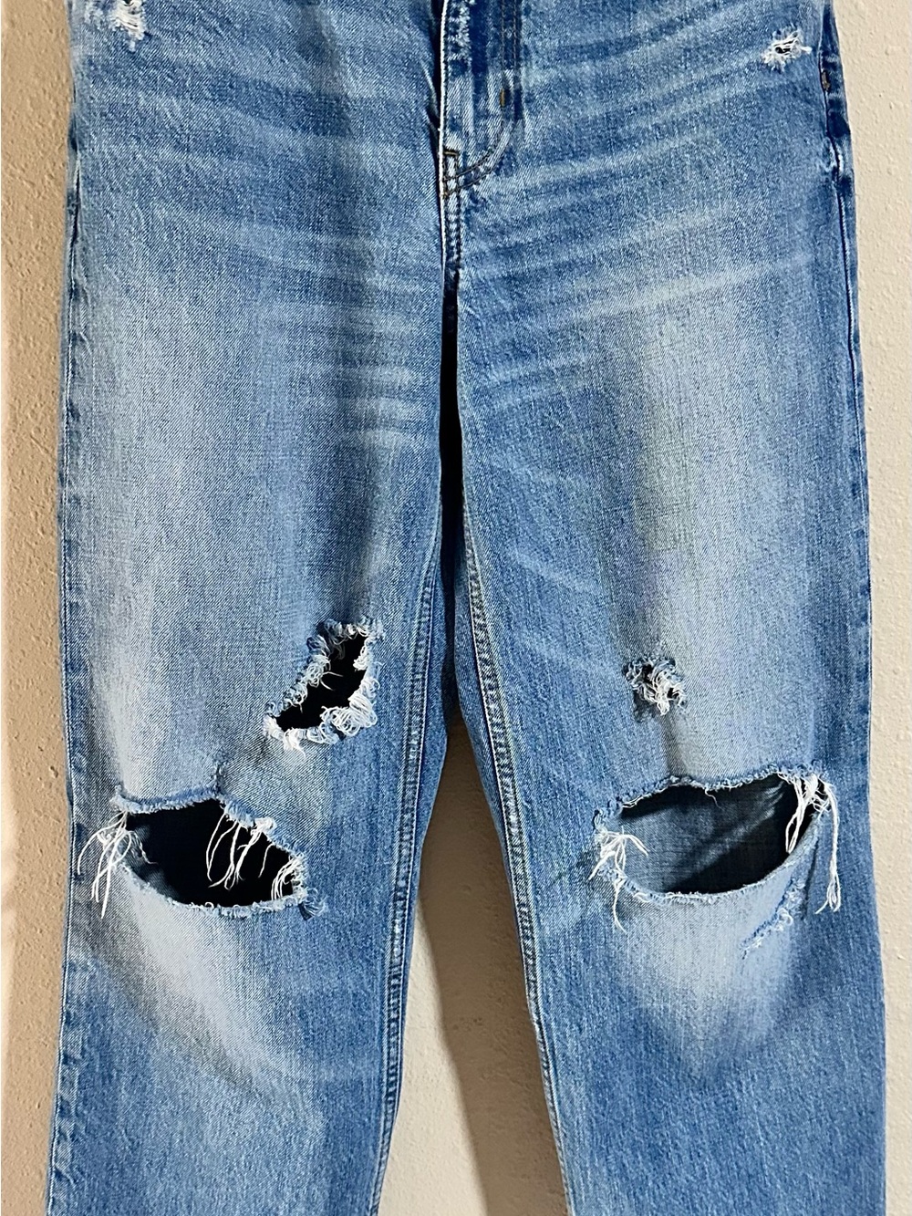 Zara Women's The New Daddy Distressed Jeans